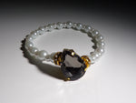 Crystal Teardrop Pearl Bracelet