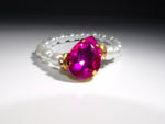 Crystal Teardrop Pearl Bracelet