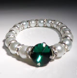 Rondelle Pearl Bracelet