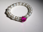 Rondelle Pearl Bracelet