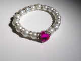 Rondelle Pearl Bracelet