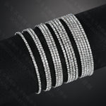 Rhinestone Wrap Tennis Bracelet