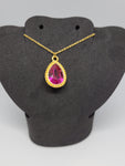 Swarovski Crystal Pendant Gold Necklaces