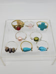 Wire Wrapped Rings