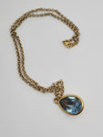 Swarovski Crystal Pendant Gold Necklaces