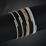Rhinestone Wrap Tennis Bracelet