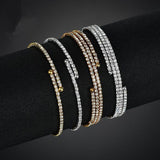 Rhinestone Wrap Tennis Bracelet