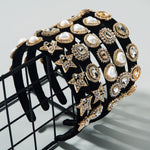 Gemstone Velvet  Headbands