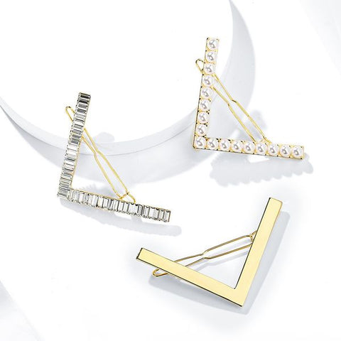Triangle Hair Clips